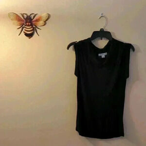 Coldwater Creek, XS black blouse